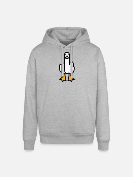 Statement Gans - Stanley/Stella Unisex Hoodie SOUNDER - Grau meliert