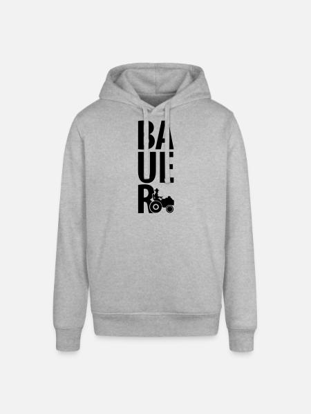 bauer_design_c1 - Stanley/Stella SOUNDER Unisex Hoodie - heather grey