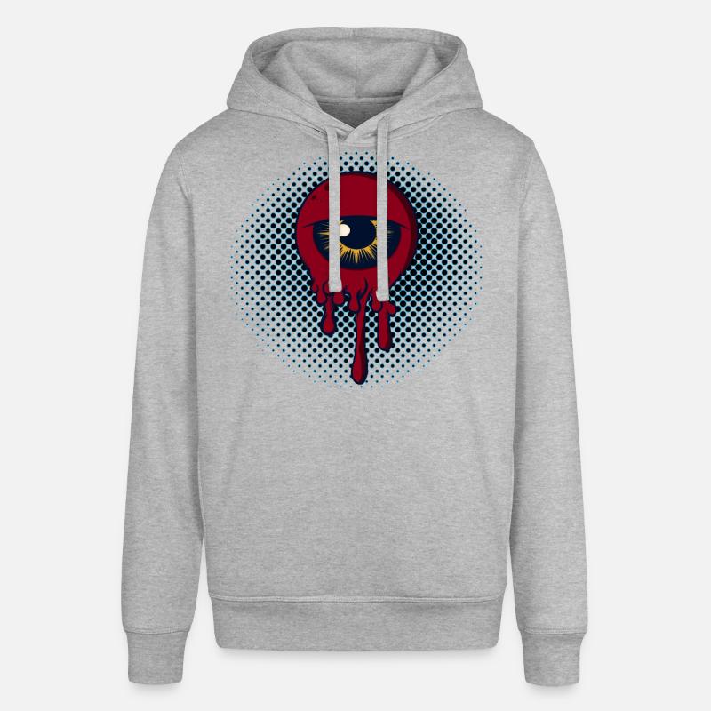 œil - Sweat à capuche SOUNDER Stanley/Stella Unisexe - gris chiné