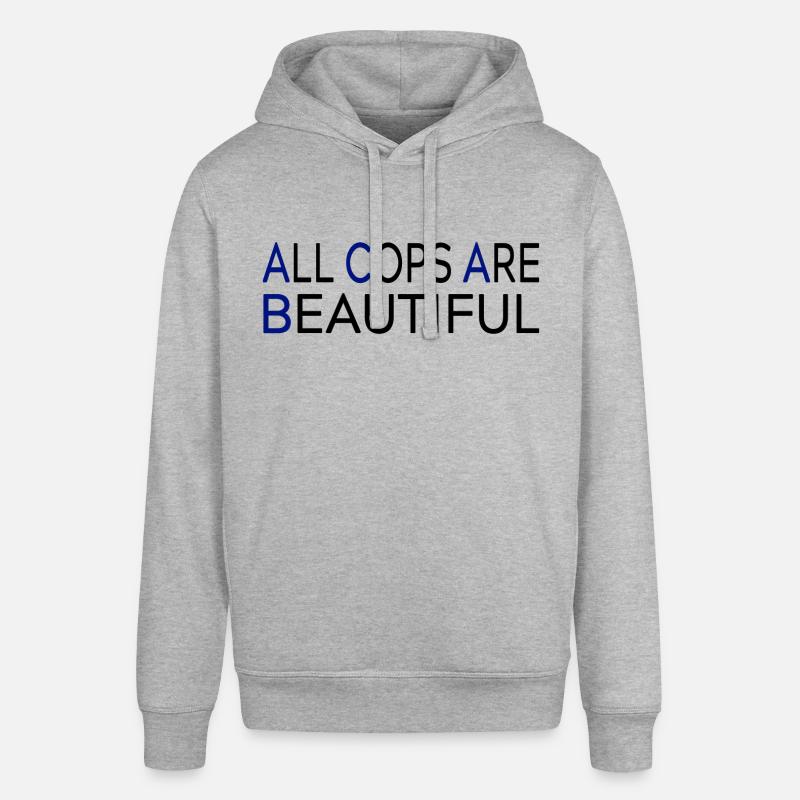 All Cops Are Beautiful - Sweat à capuche SOUNDER Stanley/Stella Unisexe - gris chiné