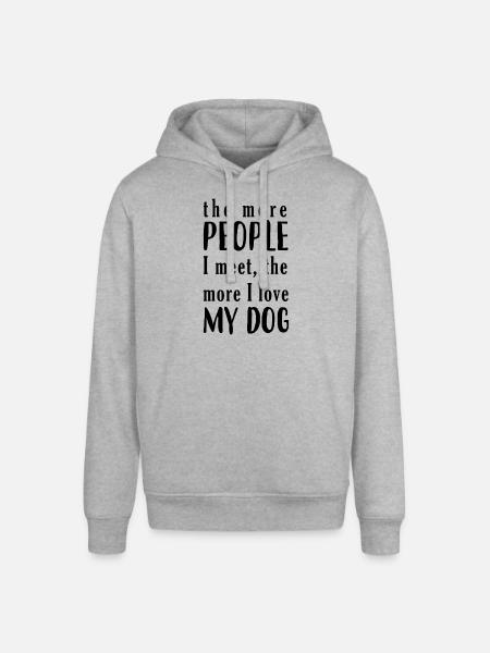 Hundeliebe - Stanley/Stella Unisex Hoodie SOUNDER - Grau meliert