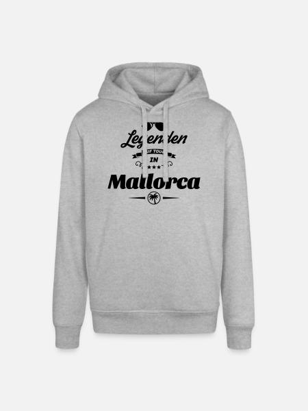 mallorca legenden - Stanley/Stella Unisex Hoodie SOUNDER - Grau meliert