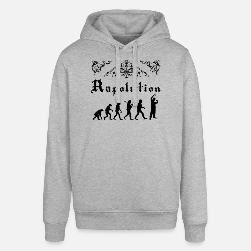 Rap Evolution - Sweat à capuche SOUNDER Stanley/Stella Unisexe - gris chiné