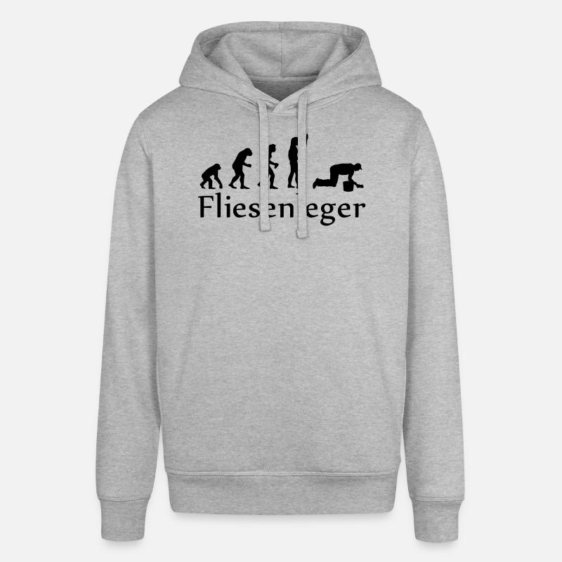 evolution_fliesenleger - Sweat à capuche SOUNDER Stanley/Stella Unisexe - gris chiné