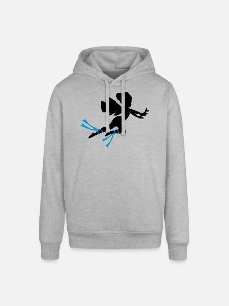 Fairy Greek myths - Stanley/Stella SOUNDER Unisex Hoodie - heather grey