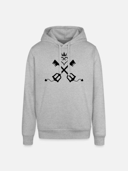 Kingdom Hearts - Stanley/Stella Unisex Hoodie SOUNDER - Grau meliert