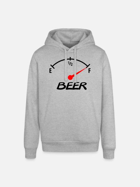 beer - Stanley/Stella Unisex Hoodie SOUNDER - Grau meliert