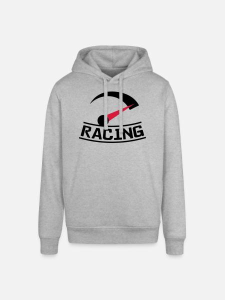 racing_gas - Stanley/Stella SOUNDER Unisex Hoodie - heather grey