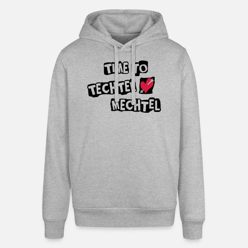 Le temps de jeter - Sweat à capuche SOUNDER Stanley/Stella Unisexe - gris chiné