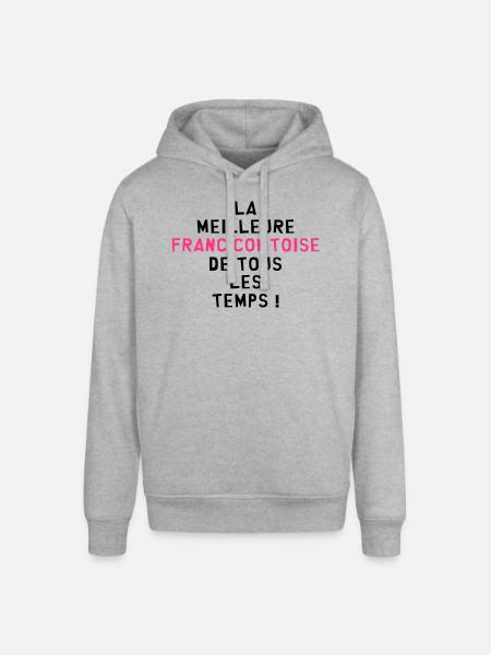 Franche-comté / Franc-Comtois / Franc-Comtoise - Sweat à capuche SOUNDER Stanley/Stella Unisexe - gris chiné