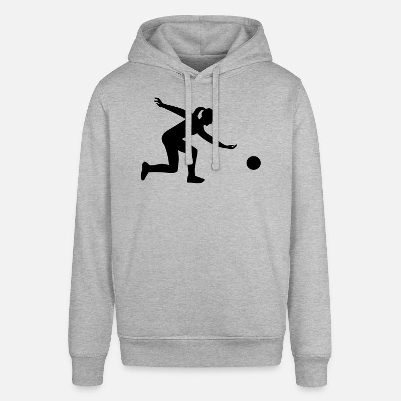 Bowling - Sweat à capuche SOUNDER Stanley/Stella Unisexe - gris chiné