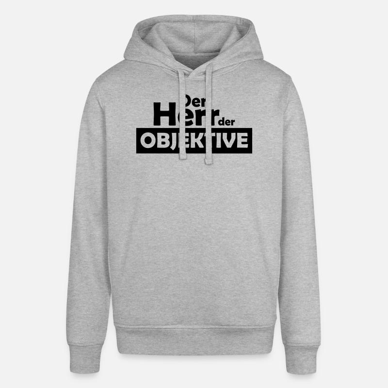 Der Herr der objektive - Stanley/Stella Unisex Hoodie SOUNDER - Grau meliert