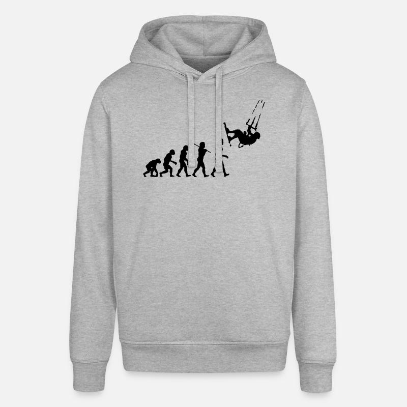 Kitesurf Evolution - Sweat à capuche SOUNDER Stanley/Stella Unisexe - gris chiné