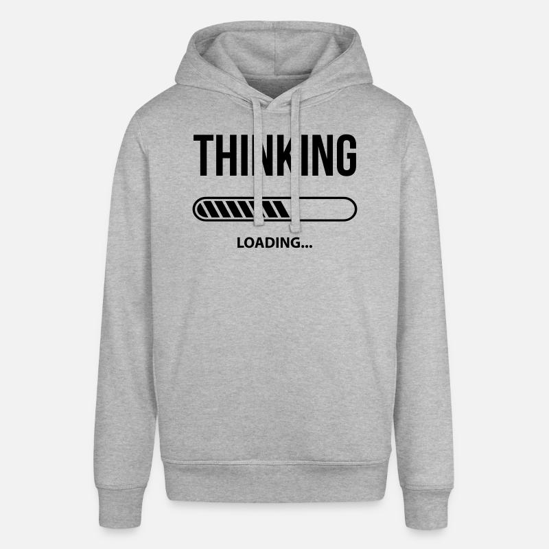 Thinking Loading - Stanley/Stella Unisex Hoodie SOUNDER - Grau meliert