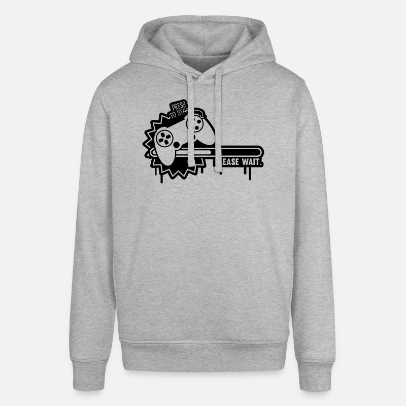 _loading_2_f1 - Sweat à capuche SOUNDER Stanley/Stella Unisexe - gris chiné