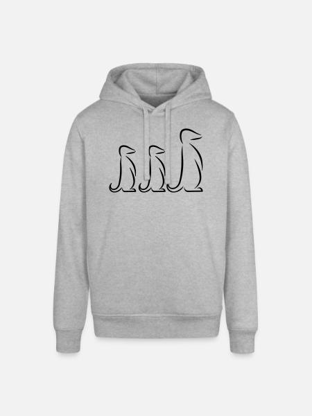 Suricate - Sweat à capuche SOUNDER Stanley/Stella Unisexe - gris chiné