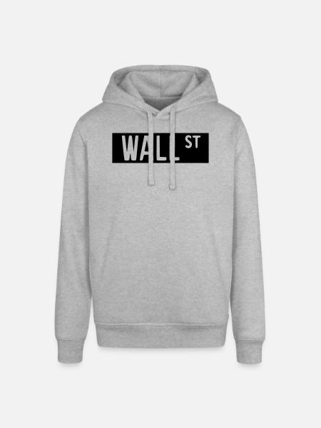 Wall Street 2 - Stanley/Stella Unisex Hoodie SOUNDER - Grau meliert