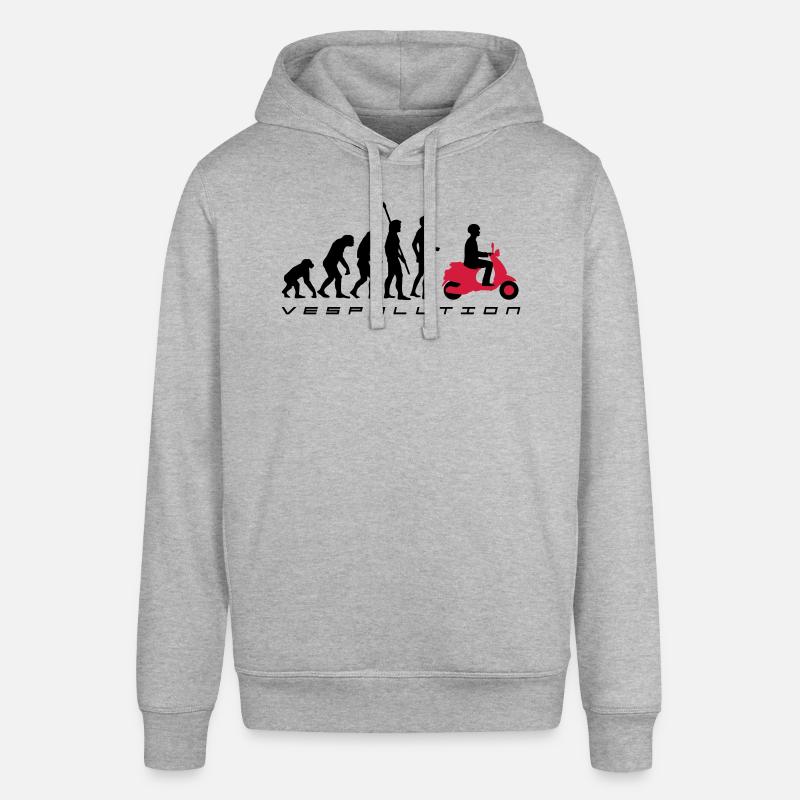 vespolution evolution__b_2c - Stanley/Stella Unisex Hoodie SOUNDER - Grau meliert