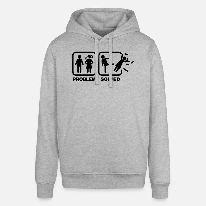 problem solved - Sweat à capuche SOUNDER Stanley/Stella Unisexe - gris chiné