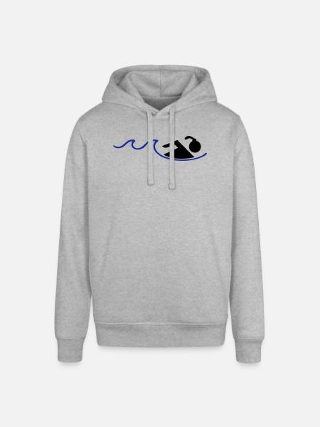 nageur - Sweat à capuche SOUNDER Stanley/Stella Unisexe - gris chiné