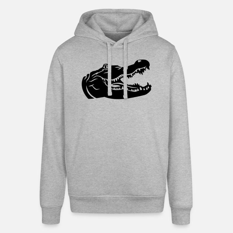 Crocodile - Sweat à capuche SOUNDER Stanley/Stella Unisexe - gris chiné