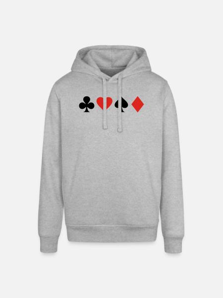 Karten - Stanley/Stella Unisex Hoodie SOUNDER - Grau meliert