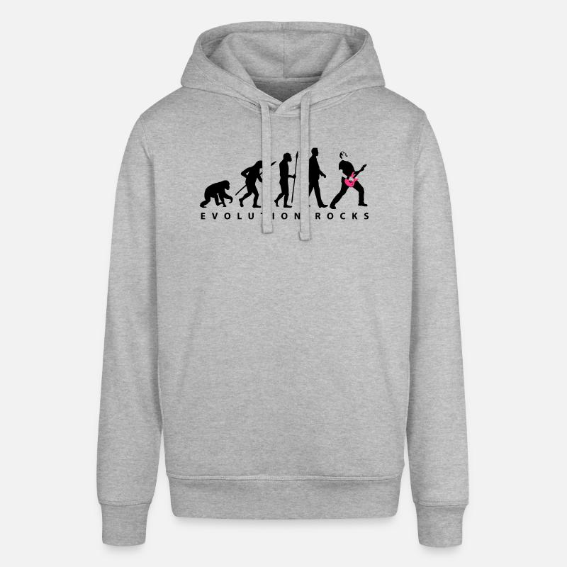 evolution_rocks_032012_b_2c - Sweat à capuche SOUNDER Stanley/Stella Unisexe - gris chiné