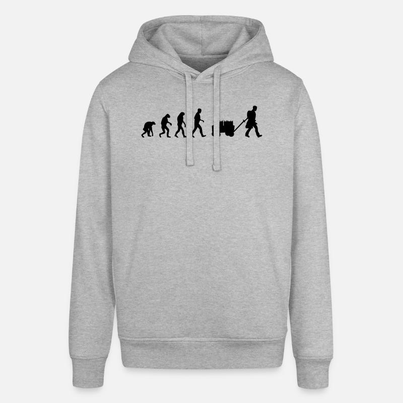 beer evolution - Sweat à capuche SOUNDER Stanley/Stella Unisexe - gris chiné