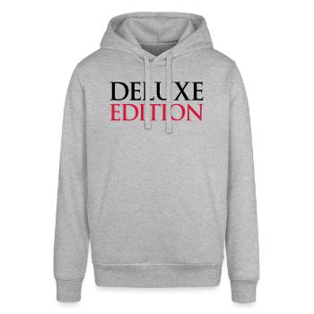 deluxe_edition2 - Stanley/Stella Unisex Hoodie SOUNDER - Grau meliert - Vorne - Alina (178cm) & Michal (187cm)