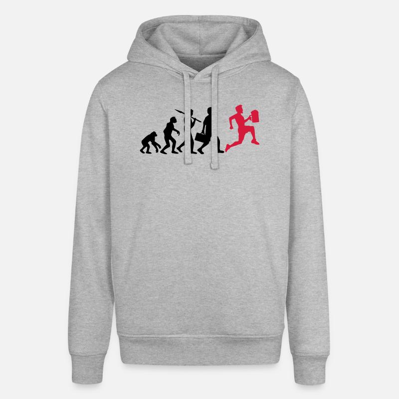Course boire de bière Evolution - Sweat à capuche SOUNDER Stanley/Stella Unisexe - gris chiné