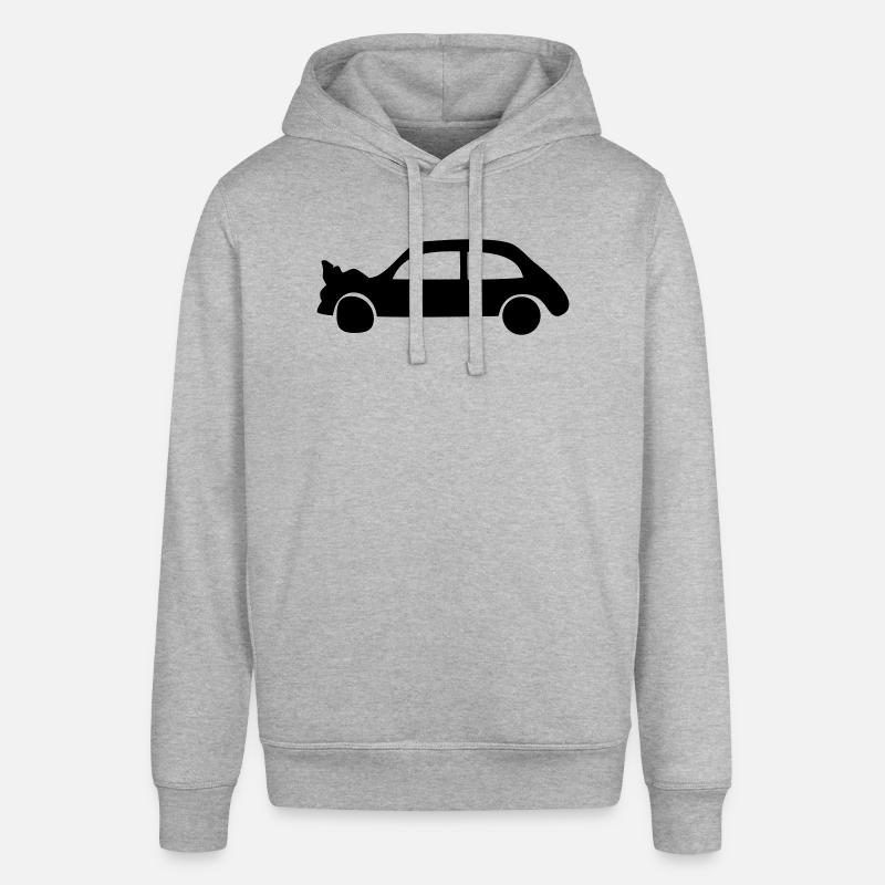 Crash Auto - Unfall - Stanley/Stella Unisex Hoodie SOUNDER - Grau meliert