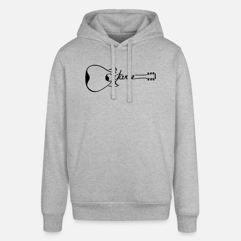 Guitare - Sweat à capuche SOUNDER Stanley/Stella Unisexe - gris chiné