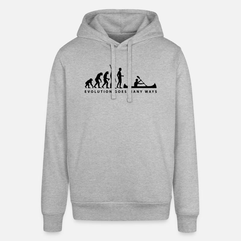 evolution_ruderer_b_1c - Sweat à capuche SOUNDER Stanley/Stella Unisexe - gris chiné