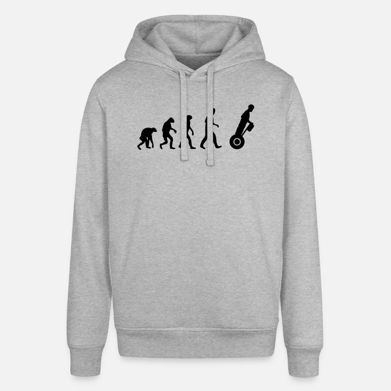 segway evolution - Sweat à capuche SOUNDER Stanley/Stella Unisexe - gris chiné