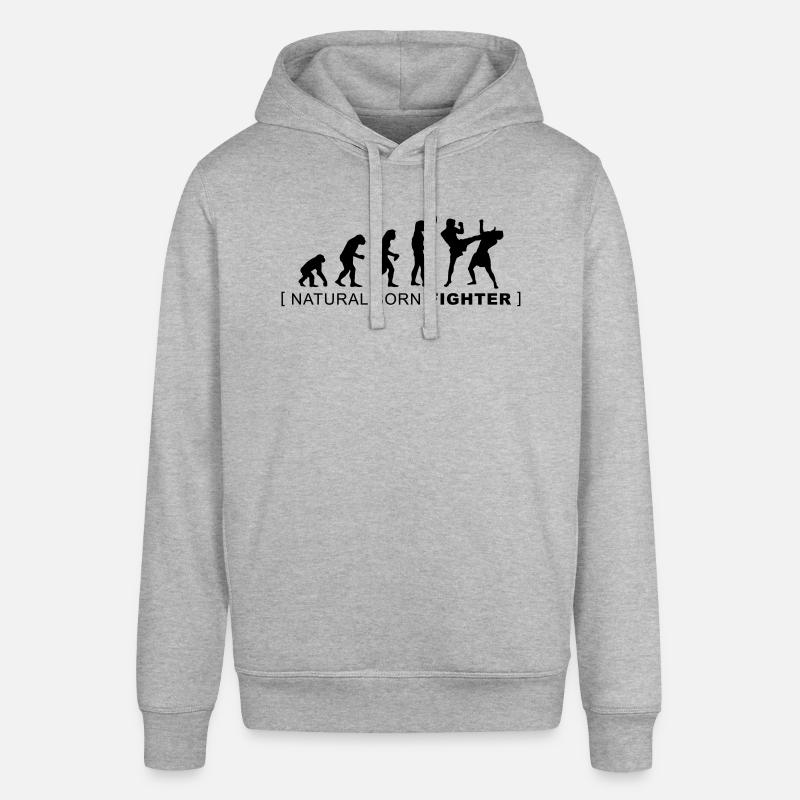 evolution_martialarts - Sweat à capuche SOUNDER Stanley/Stella Unisexe - gris chiné