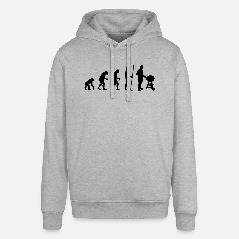 evolution_grill1 - Sweat à capuche SOUNDER Stanley/Stella Unisexe - gris chiné