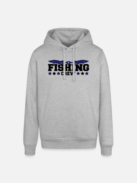 fishing_crew2 - Sweat à capuche SOUNDER Stanley/Stella Unisexe - gris chiné