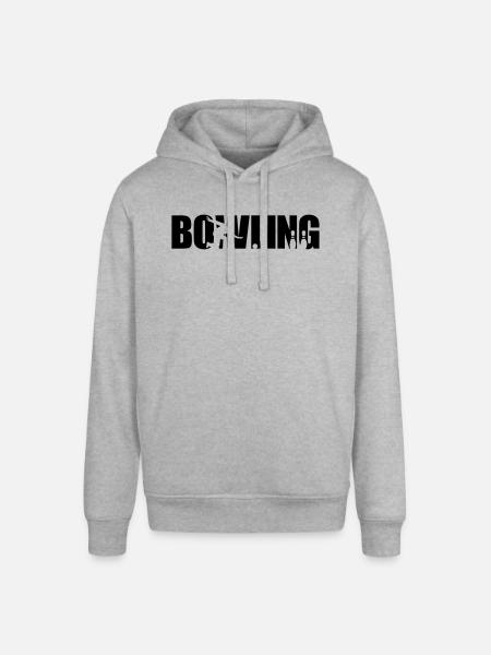 Bowling - Stanley/Stella SOUNDER Unisex Hoodie - heather grey