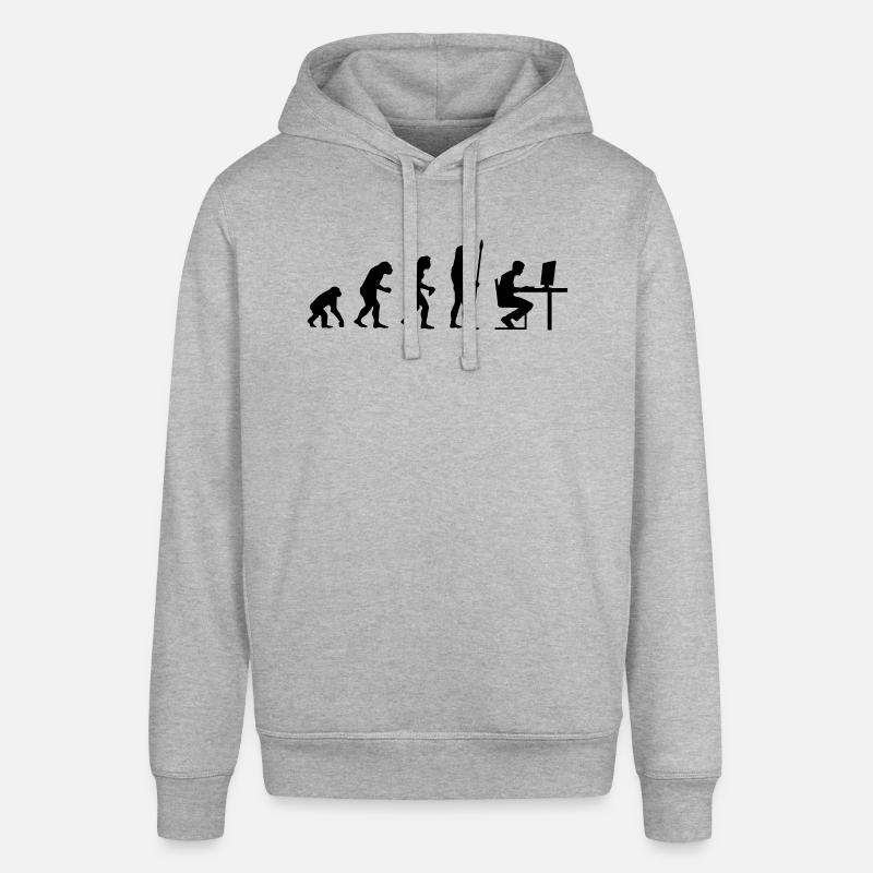 evolution_pc_gamer2 - Stanley/Stella Unisex Hoodie SOUNDER - Grau meliert