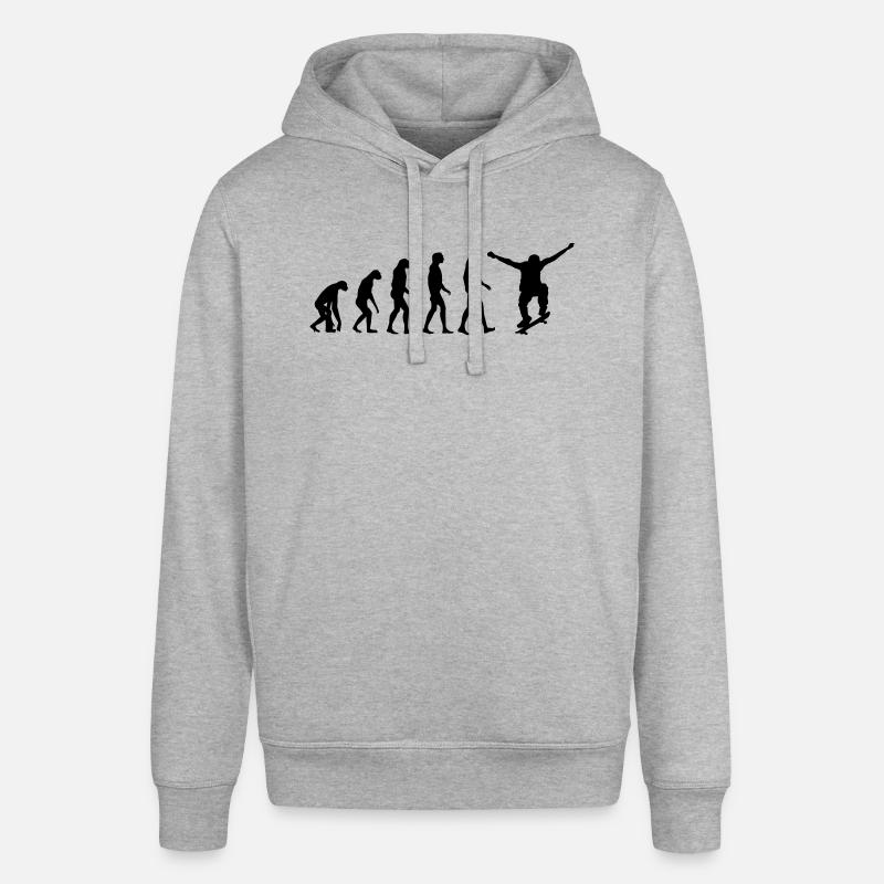 skate evolution - Sweat à capuche SOUNDER Stanley/Stella Unisexe - gris chiné