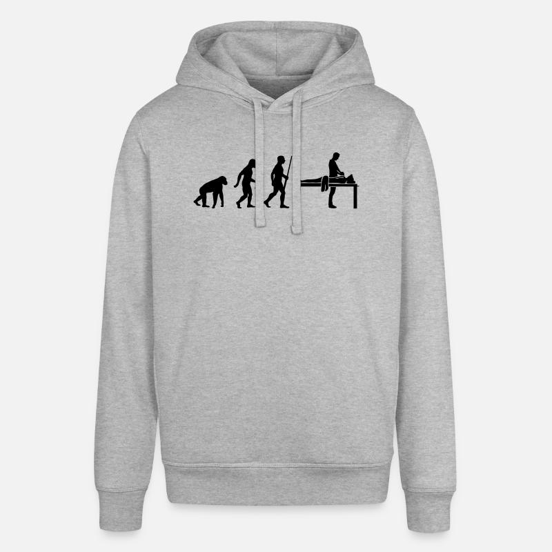 Massage Évolution - Sweat à capuche SOUNDER Stanley/Stella Unisexe - gris chiné