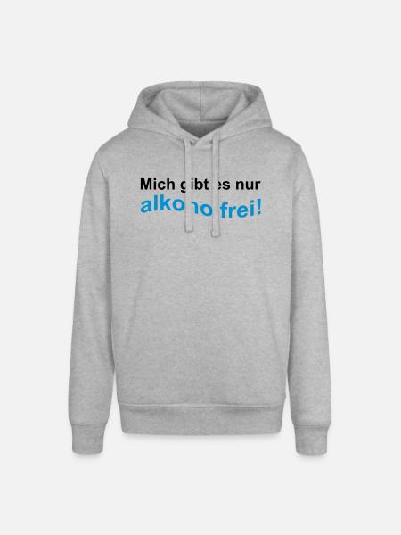 alkoholfrei - Stanley/Stella Unisex Hoodie SOUNDER - Grau meliert