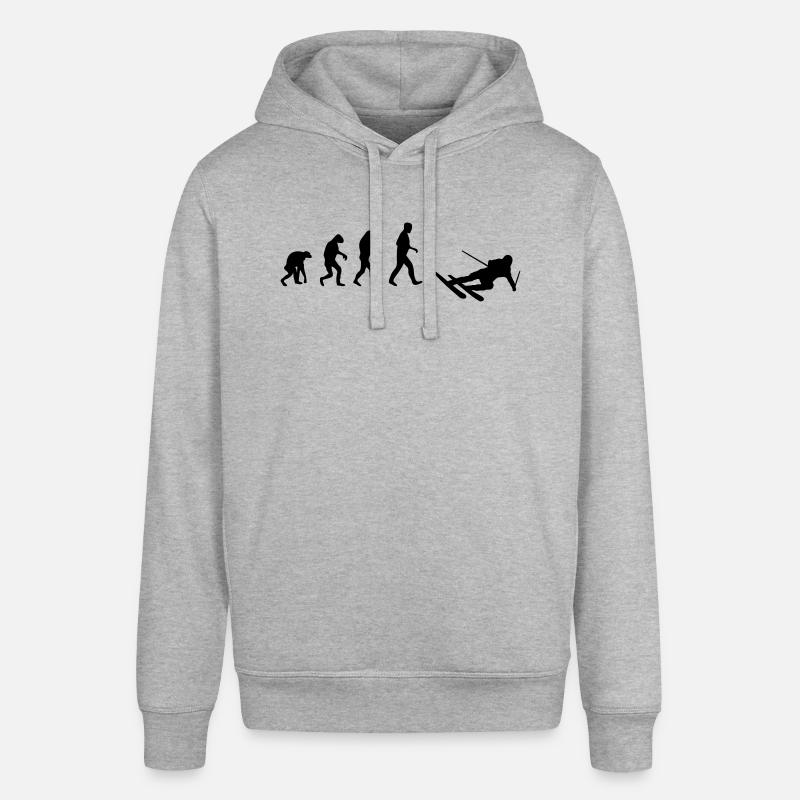 ski evolution - Stanley/Stella Unisex Hoodie SOUNDER - Grau meliert