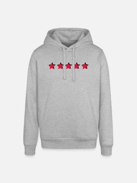 sterne - Stanley/Stella Unisex Hoodie SOUNDER - Grau meliert