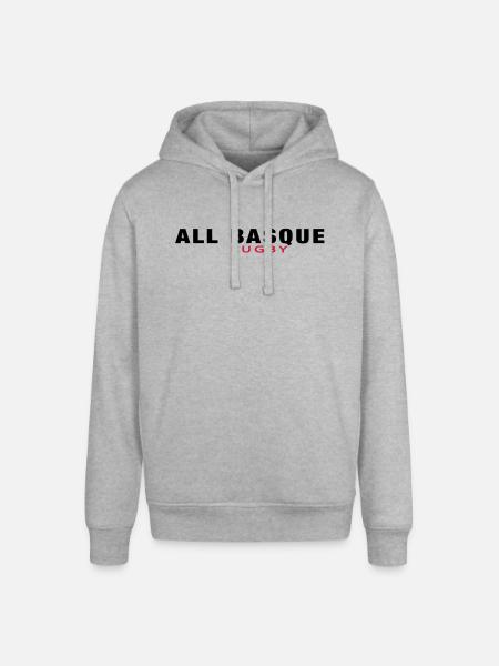 ALL BASQUE rugby v1 (2c) - Stanley/Stella SOUNDER Unisex Hoodie - heather grey