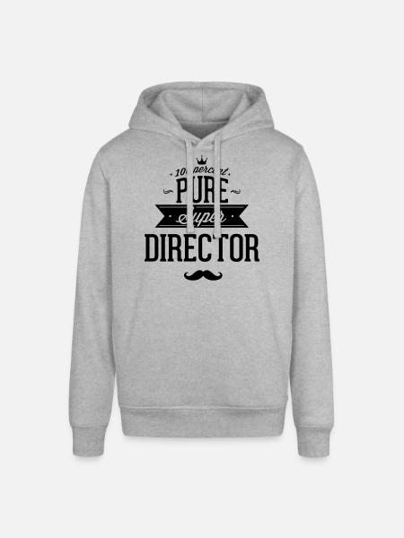 100% Director - Stanley/Stella SOUNDER Unisex Hoodie - heather grey