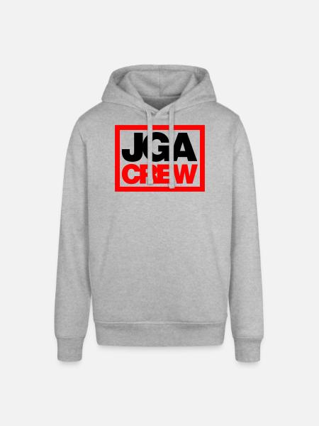 Bachelor Party Crew - Emblem - Stanley/Stella SOUNDER Unisex Hoodie - heather grey