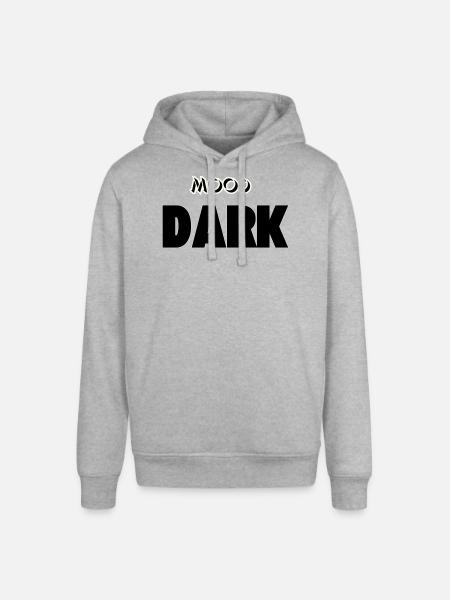 Mood: Dark - Stanley/Stella SOUNDER Unisex Hoodie - heather grey