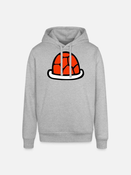 Turtle shell without turtle cute shell - Stanley/Stella SOUNDER Unisex Hoodie - heather grey
