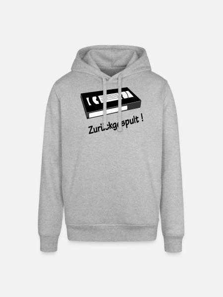 Rewound - Stanley/Stella SOUNDER Unisex Hoodie - heather grey